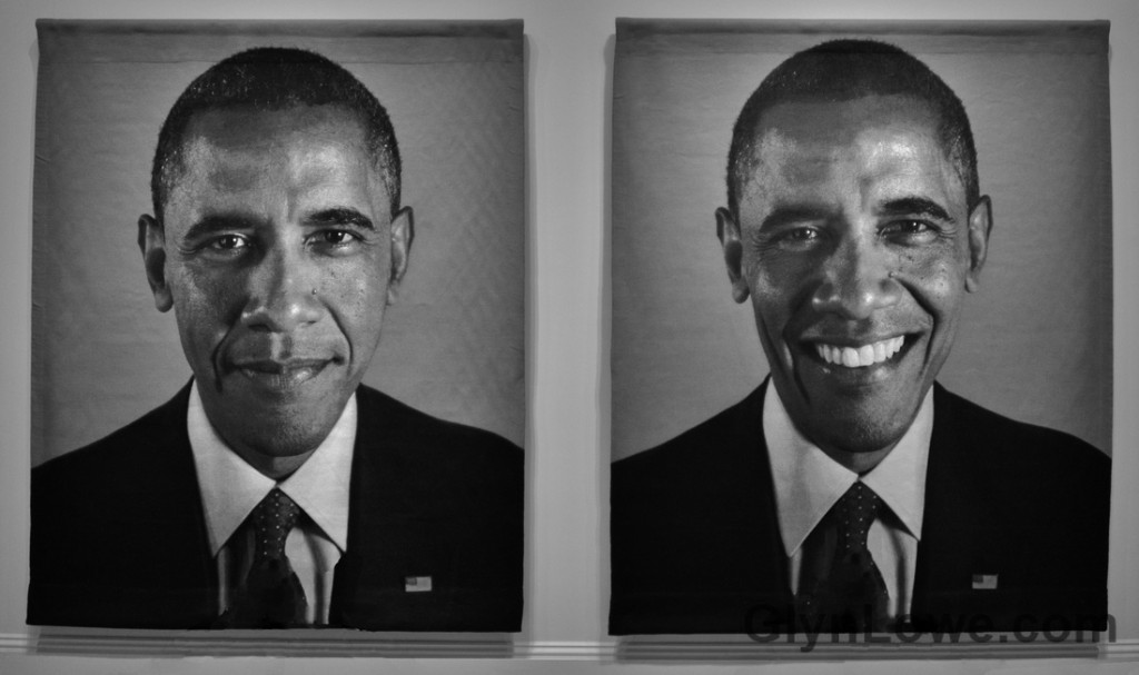Barack Obama par Chuck Close
