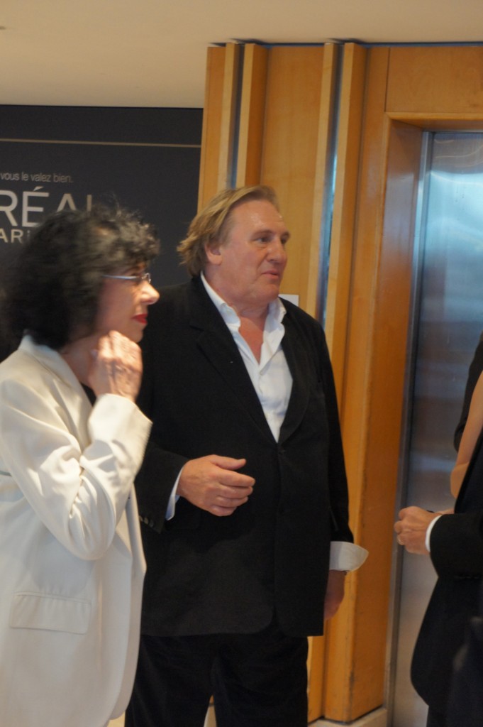 Gérard Depardieu à Cannes
