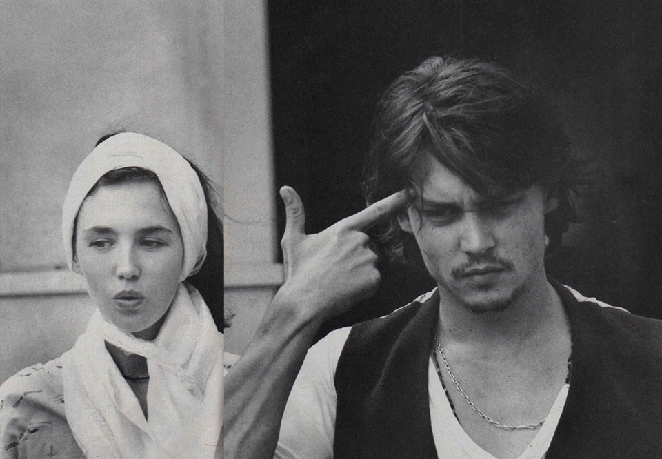 Johnny Depp et Isabelle Adjani photographiés par François Marie Bannier