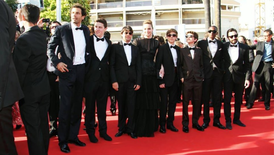 L'équipe du film Hasta Manana réunie à Cannes
