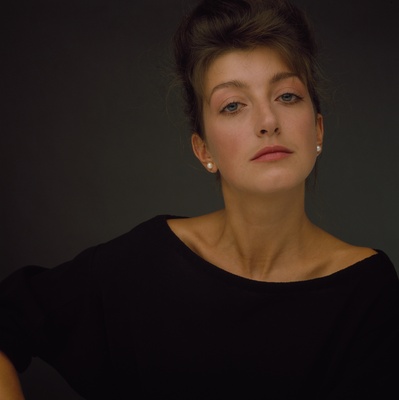 PARIS, FRANCE - OCTOBER: French Actress Pascale Ogier portrait session in October 1984 in Paris, France.