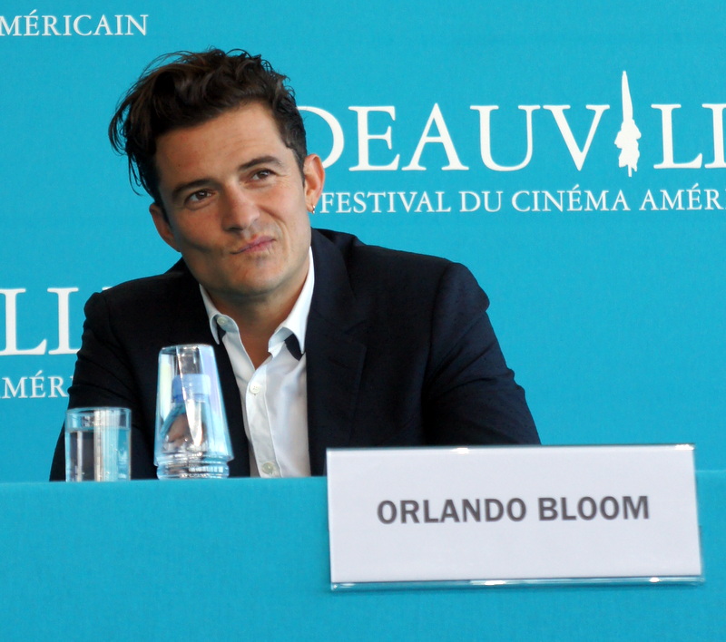 Orlando Bloom à Deauville