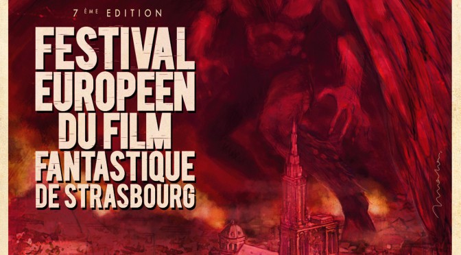 Affiche festival film fantastique Strasbourg