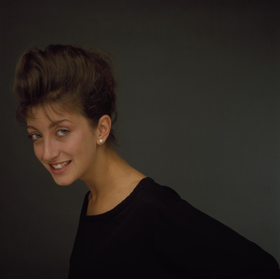 PARIS, FRANCE - OCTOBER: French Actress Pascale Ogier portrait session in October 1984 in Paris, France.