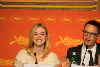 Elle Fanning et Nicolas Winding Refn