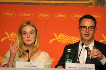 Elle Fanning et Nicolas Winding Refn