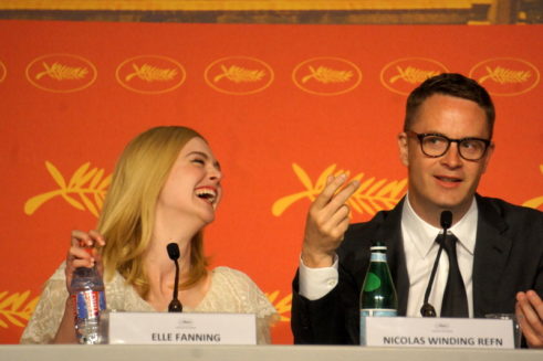 Elle Fanning et Nicolas Winding Refn
