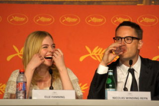 Elle Fanning et Nicolas Winding Refn