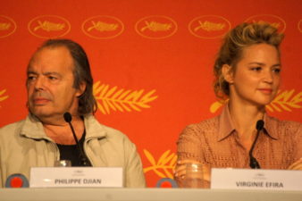 Virginie Effira et Philippe Djian