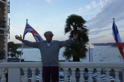 Jean Rochefort à Dinard en 2015