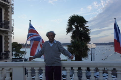Jean Rochefort à Dinard en 2015