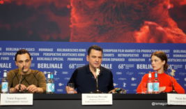 L'équipe du film Transit à la Berlinale