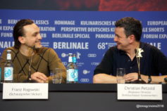 L'équipe du film Transit à la Berlinale