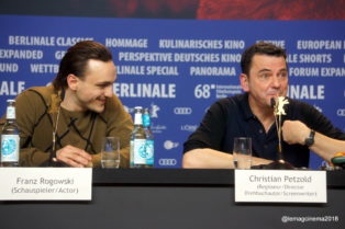 L'équipe du film Transit à la Berlinale