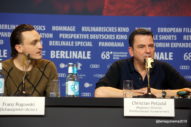 L'équipe du film Transit à la Berlinale