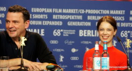 L'équipe du film Transit à la Berlinale