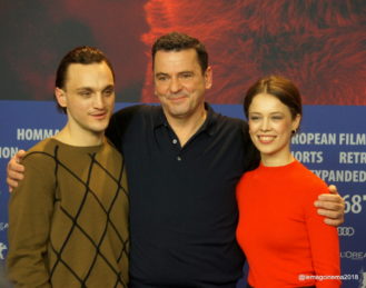 L'équipe du film Transit à la Berlinale