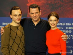 L'équipe du film Transit à la Berlinale