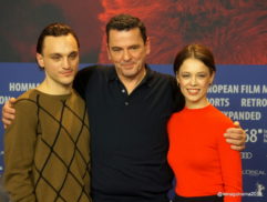 L'équipe du film Transit à la Berlinale