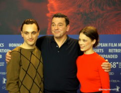 L'équipe du film Transit à la Berlinale