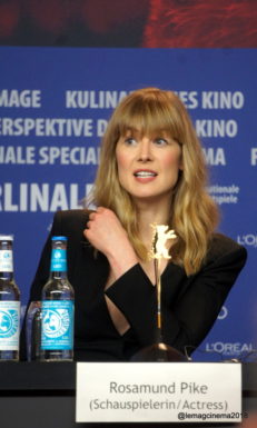 Rosamund Pike et Daniel Bruehl à la Berlinale