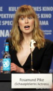 Rosamund Pike et Daniel Bruehl à la Berlinale