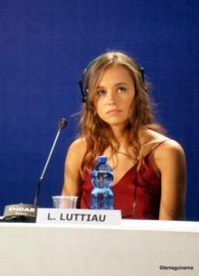 L'équipe du film Mektoub my love d'Abdellatif Kechiche à la Mostra de Venise 2017