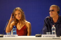 LOU LUTTIAU ET ABDELLATIF KECHICHE Mektoub my love d'Abdellatif Kechiche à la Mostra de Venise 2017