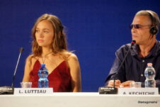 LOU LUTTIAU et ABDELLATIF KECHICHE Mektoub my love d'Abdellatif Kechiche à la Mostra de Venise 2017